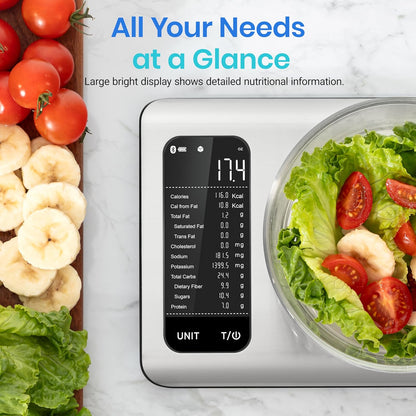 Nutrio™ Smart Nutrition Kitchen Scale