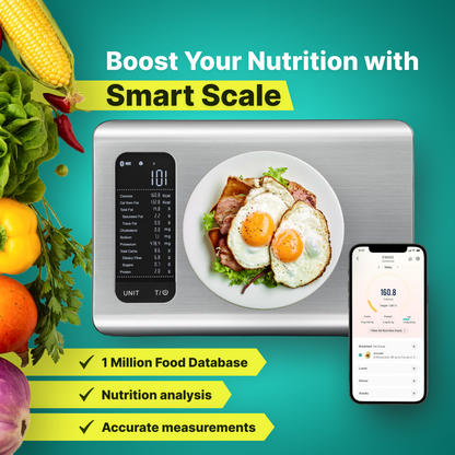 Nutrio™ Smart Nutrition Kitchen Scale