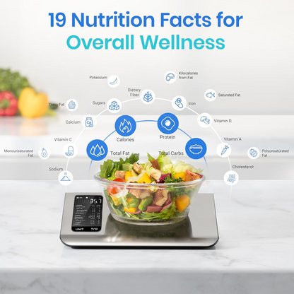 Nutrio™ Smart Nutrition Kitchen Scale