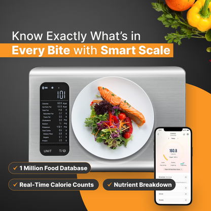 Nutrio™ Smart Nutrition Kitchen Scale