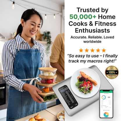 Nutrio™ Smart Nutrition Kitchen Scale